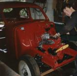 Pelle n�r motorn monteras